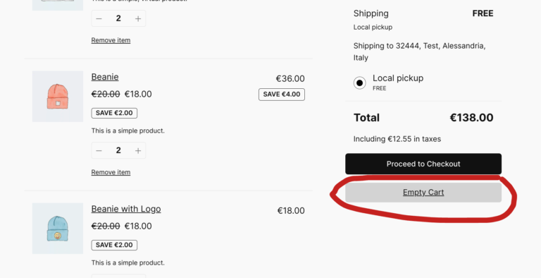 WooCommerce: Custom